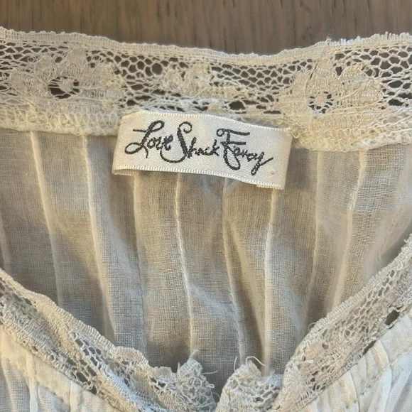 LoveShackFancy Edie Midi Shirtdress - Picture 6 of 13